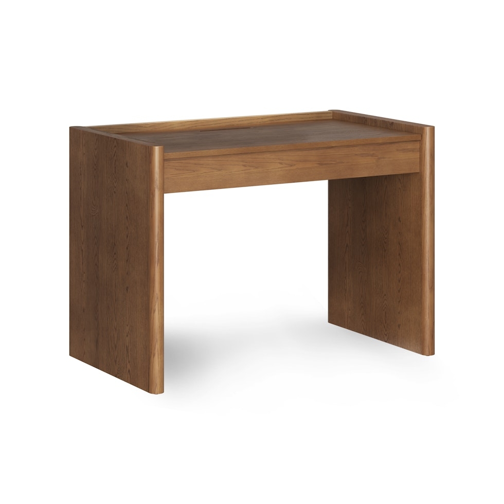 Torme 44" Height Adjustable Desk - Smoked Oak - Image 0