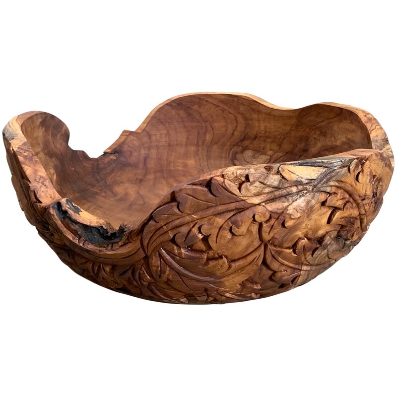 Selamat Designs Morris & Co. Decorative Bowl in Brown - Image 0
