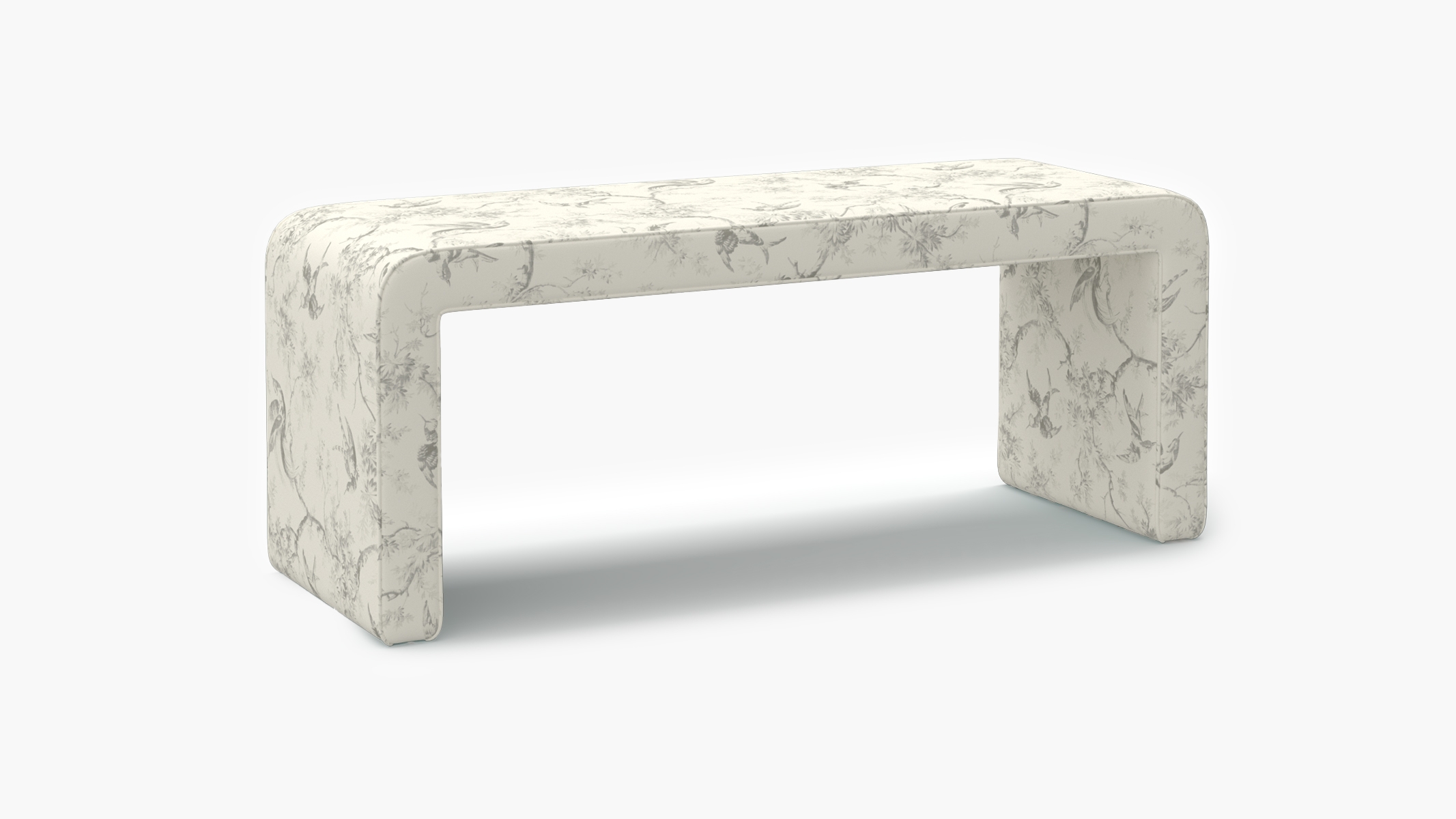 Waterfall Bench, Cream Swallows - Image 1