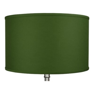 11" H X 18" W Drum Lamp Shade -  (Spider Attachment) In Linen Overcast - Image 0