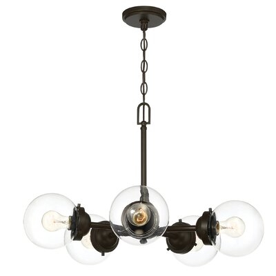 Reegan 5 - Light Shaded Tiered Chandelier - Image 0