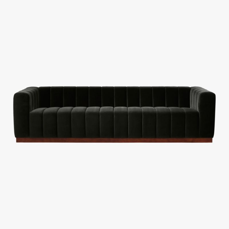 Forte Channeled Deauville Stone Extra Large Sofa - Image 4