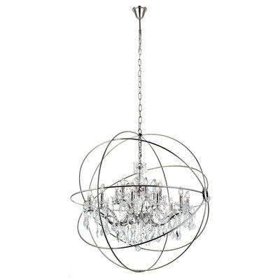 Svante 18-Light Candle Style Globe Chandelier - Image 0