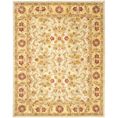 Chattooga Oriental Tufted Wool Grey/Light Gold Area Rug - Image 0