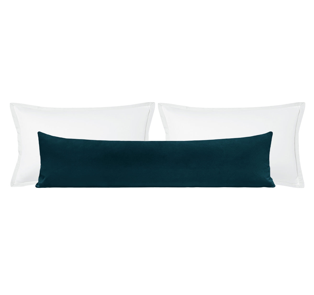 THE XL LUMBAR :: SIGNATURE VELVET // BALTIC BLUE - BY THE YARD - Image 0