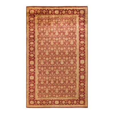 Eclectic, One-Of-A-Kind Hand-Knotted Area Rug  - Red, 9' 1" X 15' 4" - Image 0