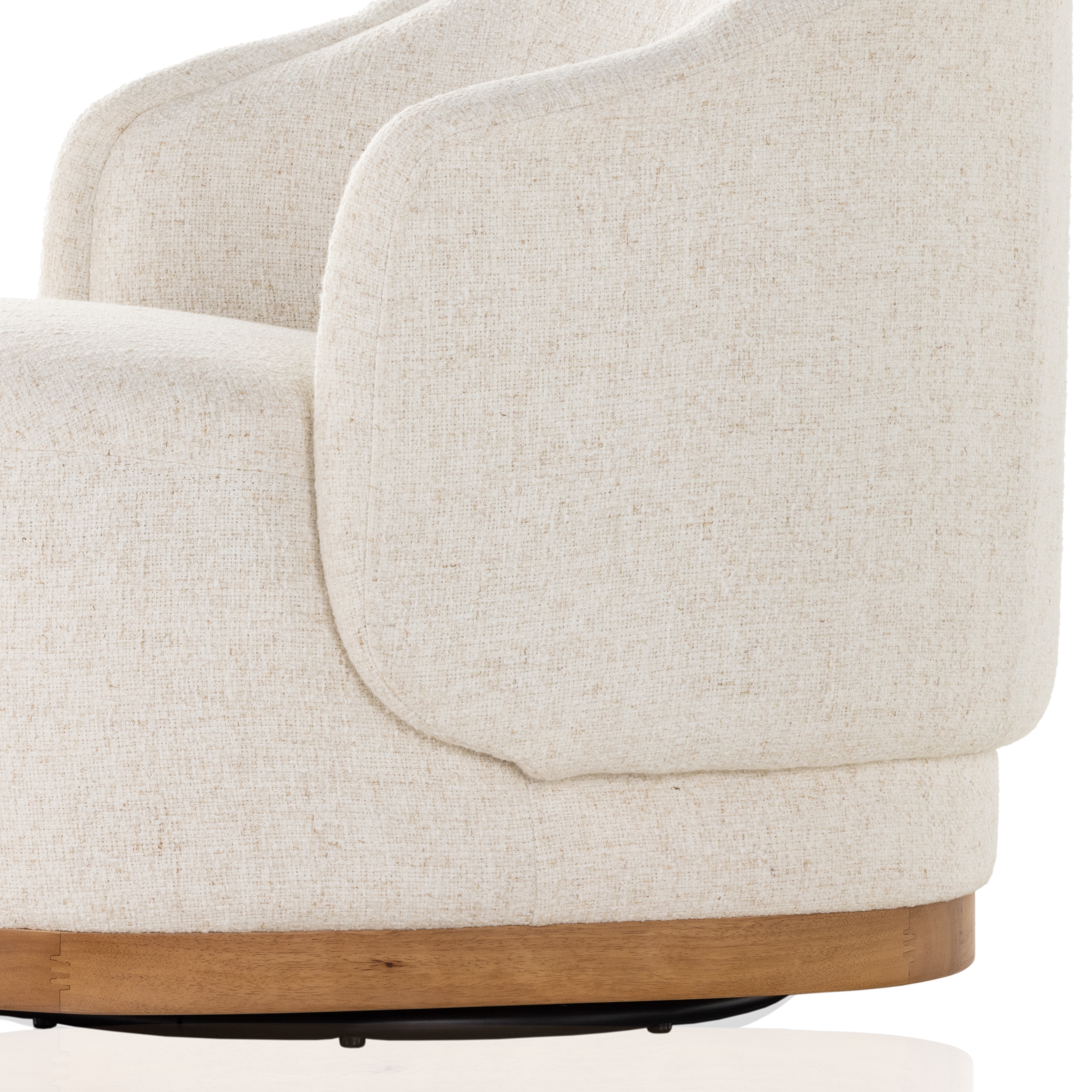 Martine Swivel Chair - Omari Natural - Image 2