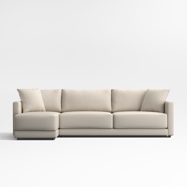 Gather Deep 2-Piece Left-Arm Chaise Sectional Sofa - Image 0
