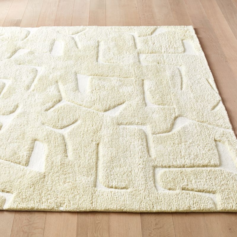 Sway Neutral Tufted Area Rug 8'x10' - Image 1