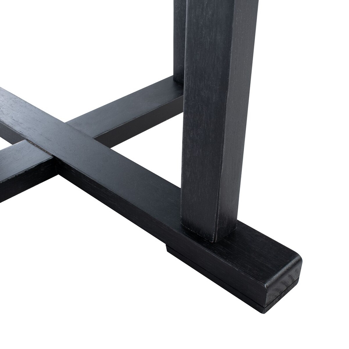 Pate 3 Pc Bar Height Bistro Set - Black/Bge + Thk Stp P - Safavieh - Image 3