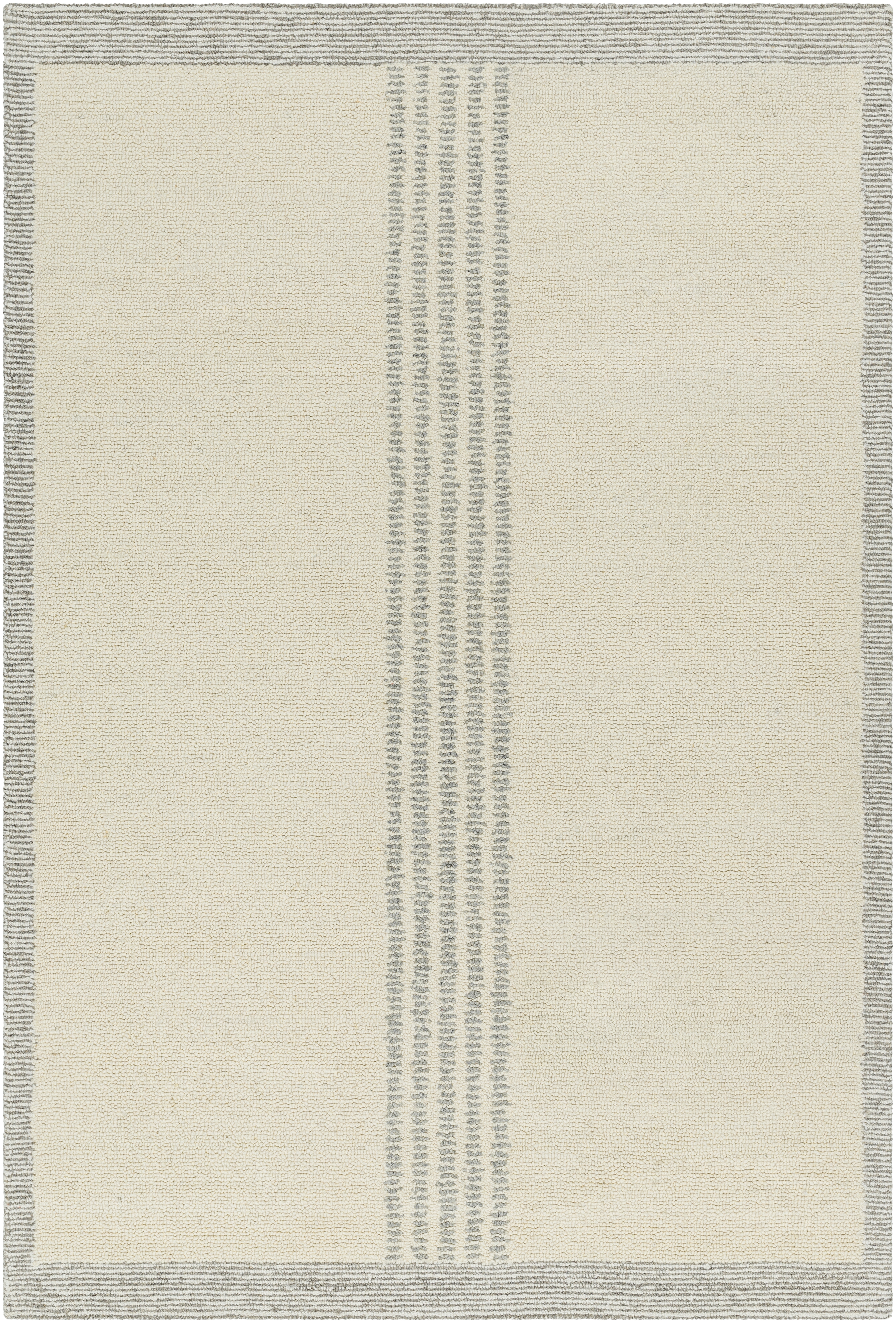 Brook Beige Indoor 2' x 3' Handmade Rug - Image 0
