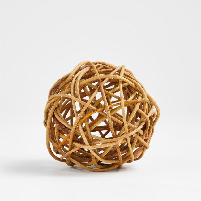 Curly Willow Orb, 4" - Image 0