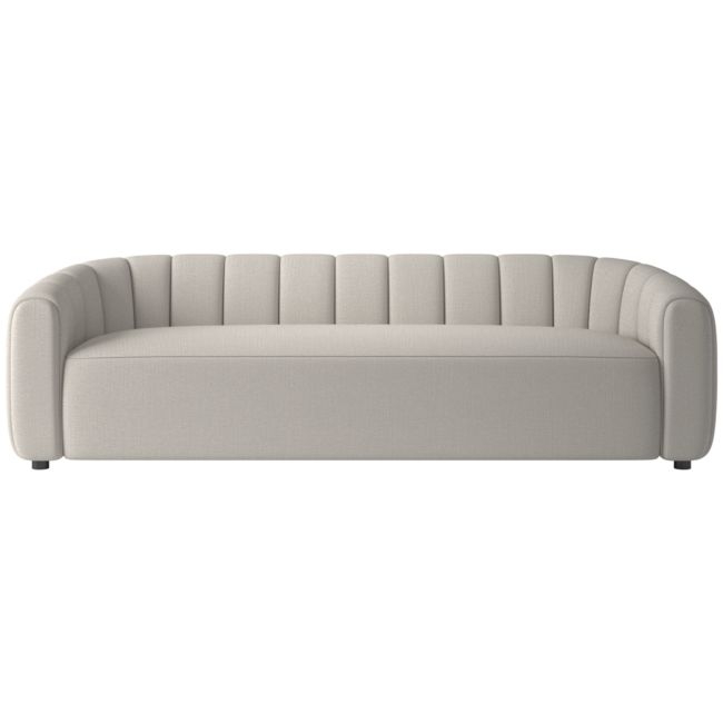 Fitz 97.5" Sofa Nomad Stone - Image 0