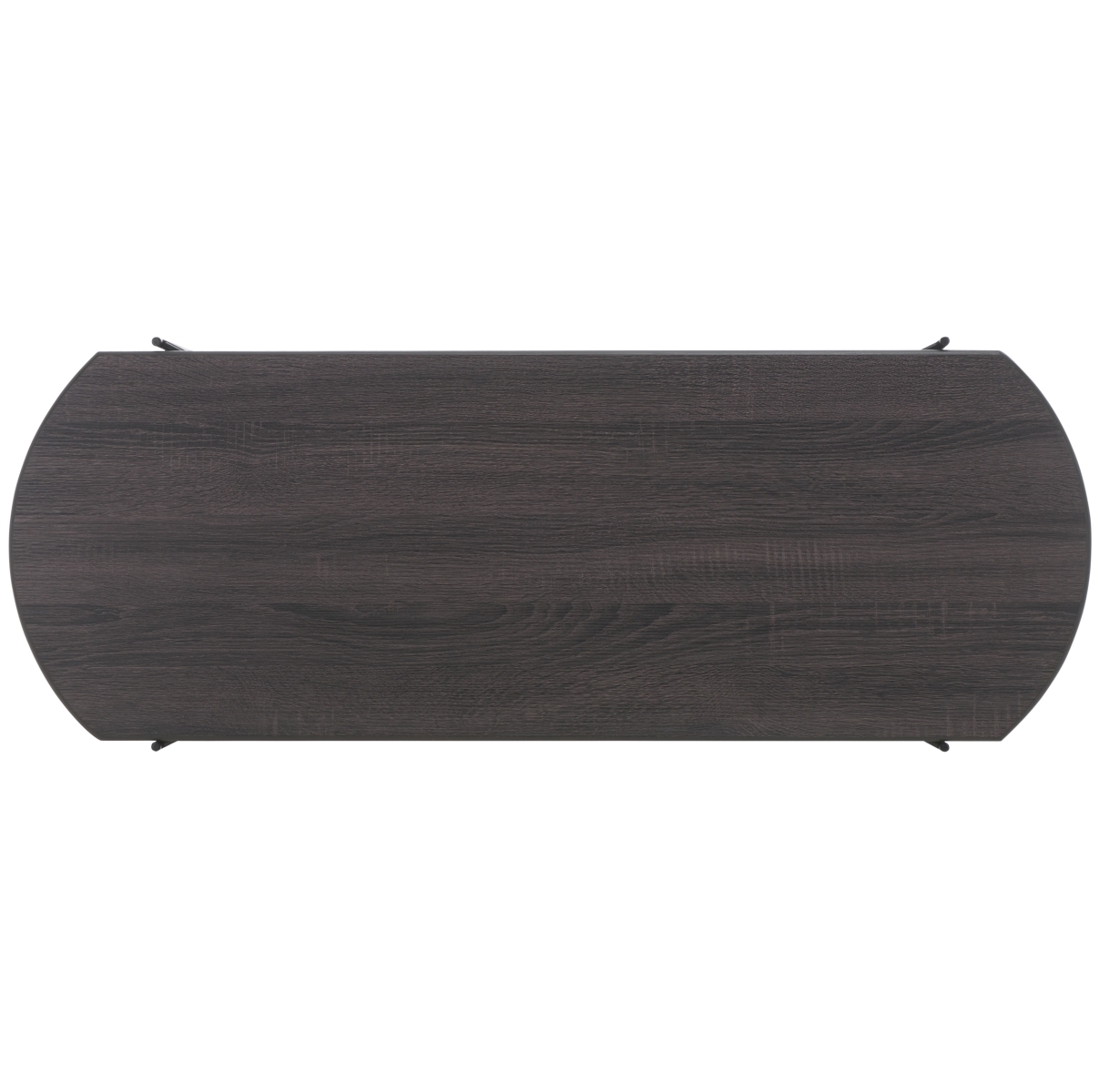 Marlee Coffee Table - Dark Grey Oak / Black - Safavieh - Image 5