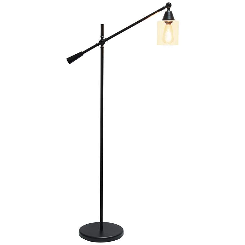 Lalia Matte Adjustable Floor Lamp, Black - Image 4