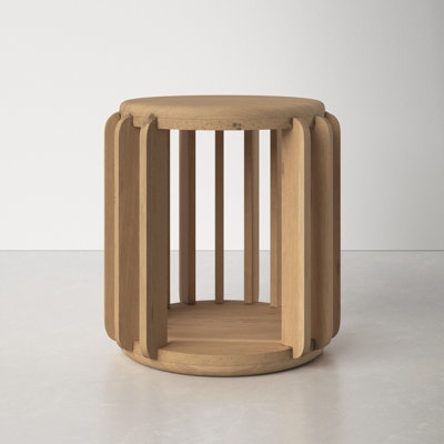 Tracy 22'' Tall Drum End Table - Image 0