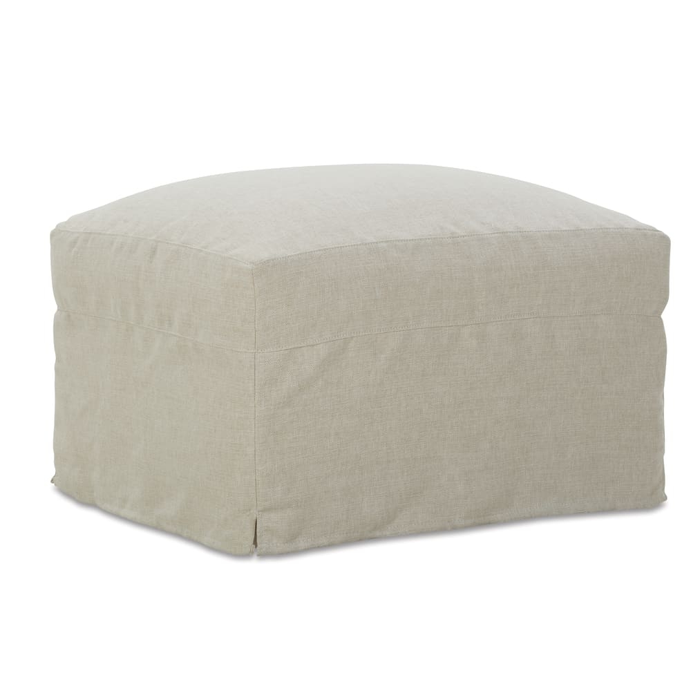Lilah Slip Ottoman - Image 1