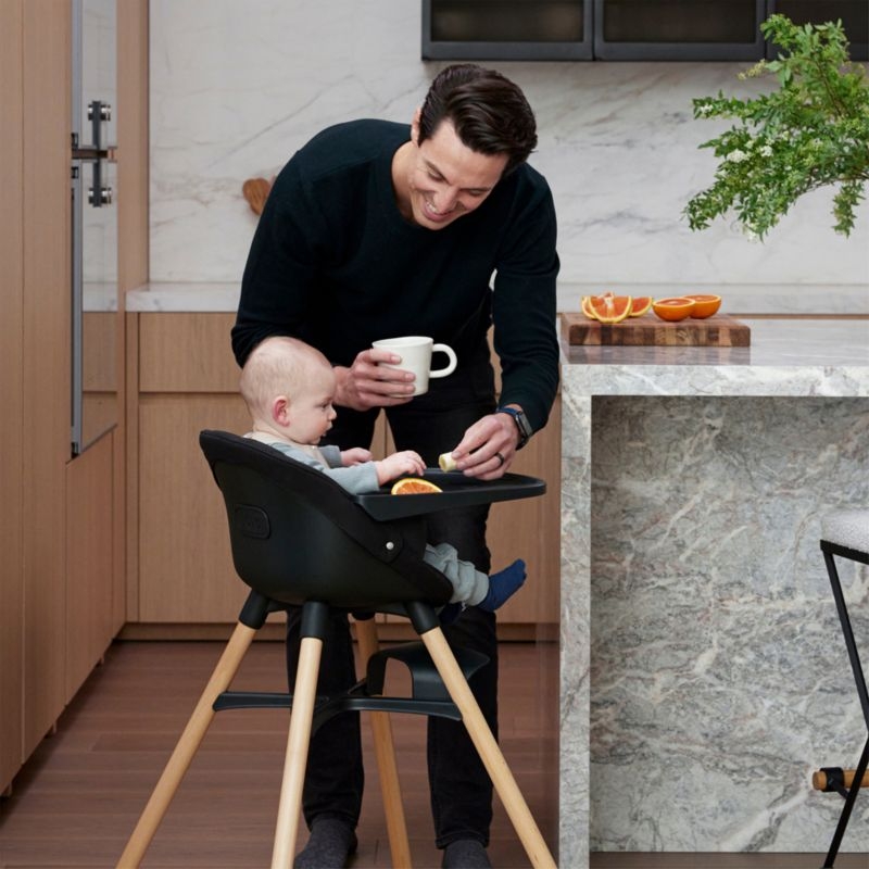 Lalo The Chair 3-in-1 Baby Licorice Black High Chair - Image 3