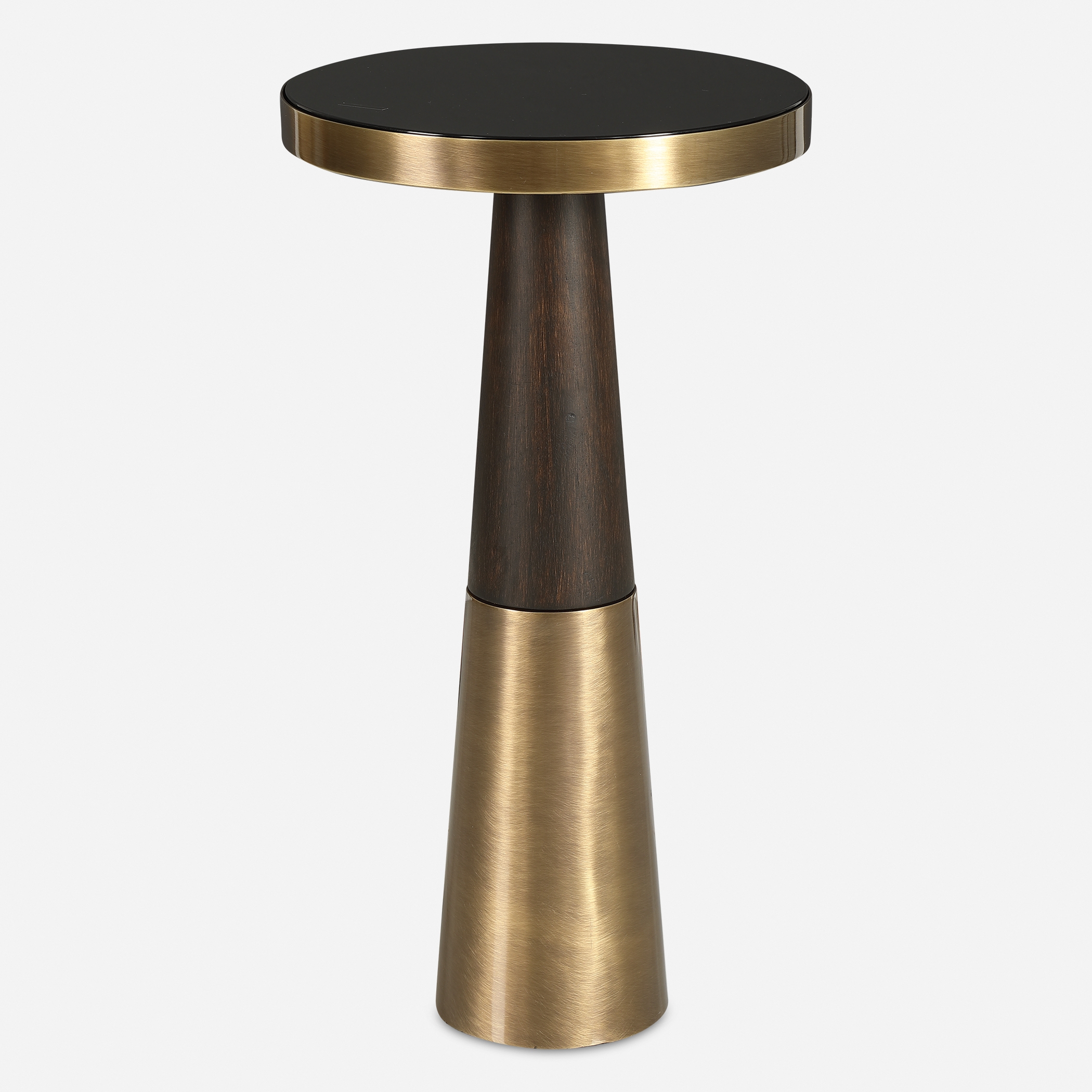 Fortier Black Accent Table - Image 0