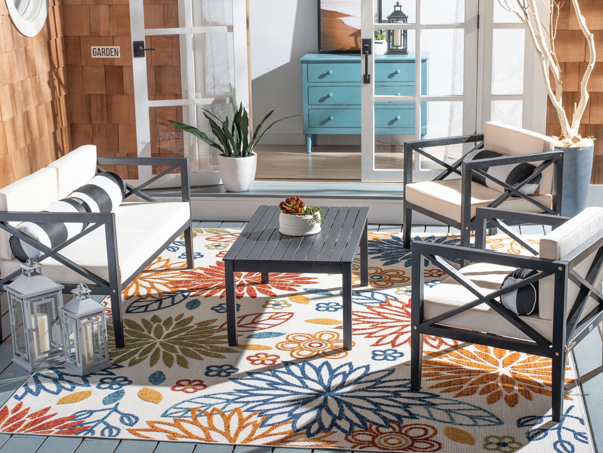 Nunzio 4 Piece Set - Black / Beige - Safavieh - Image 1