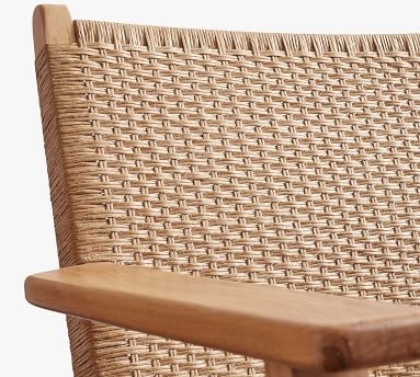 Woven Occasional Armchair - Image 1