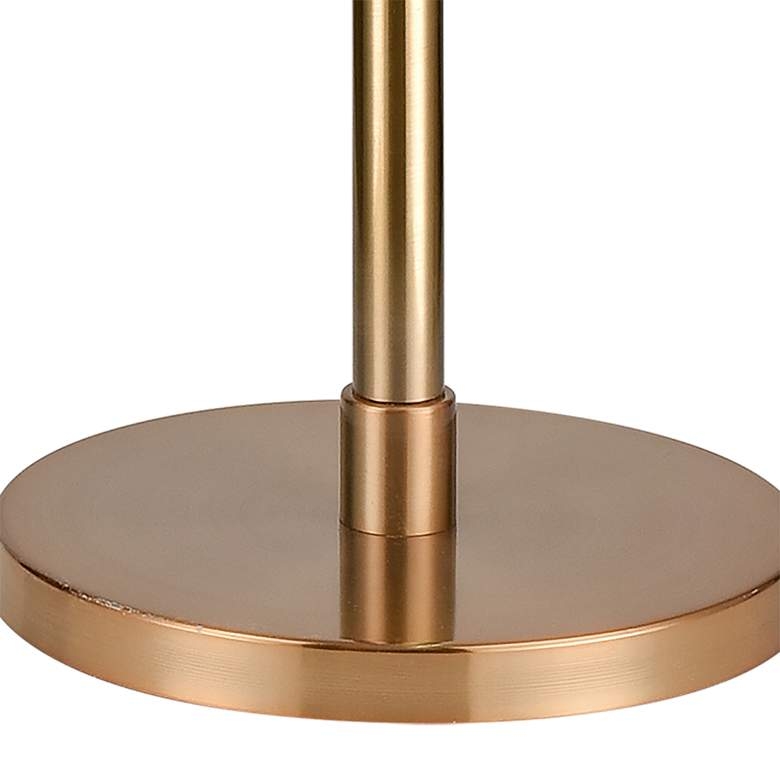 Decker Metal Arc Floor Lamp, Aged Brass & Black - Image 3