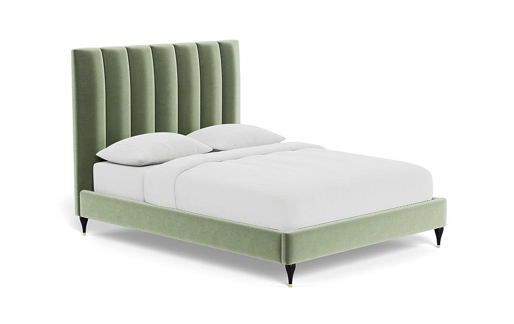 Lowen Upholstered Bed with Tufting Option - Image 1