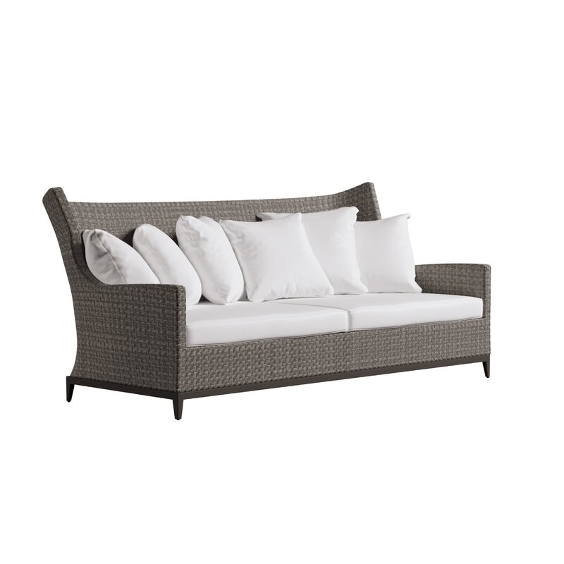 Bernhardt Exteriors Captiva Patio Sofa with Sunbrella Cushions - Image 0
