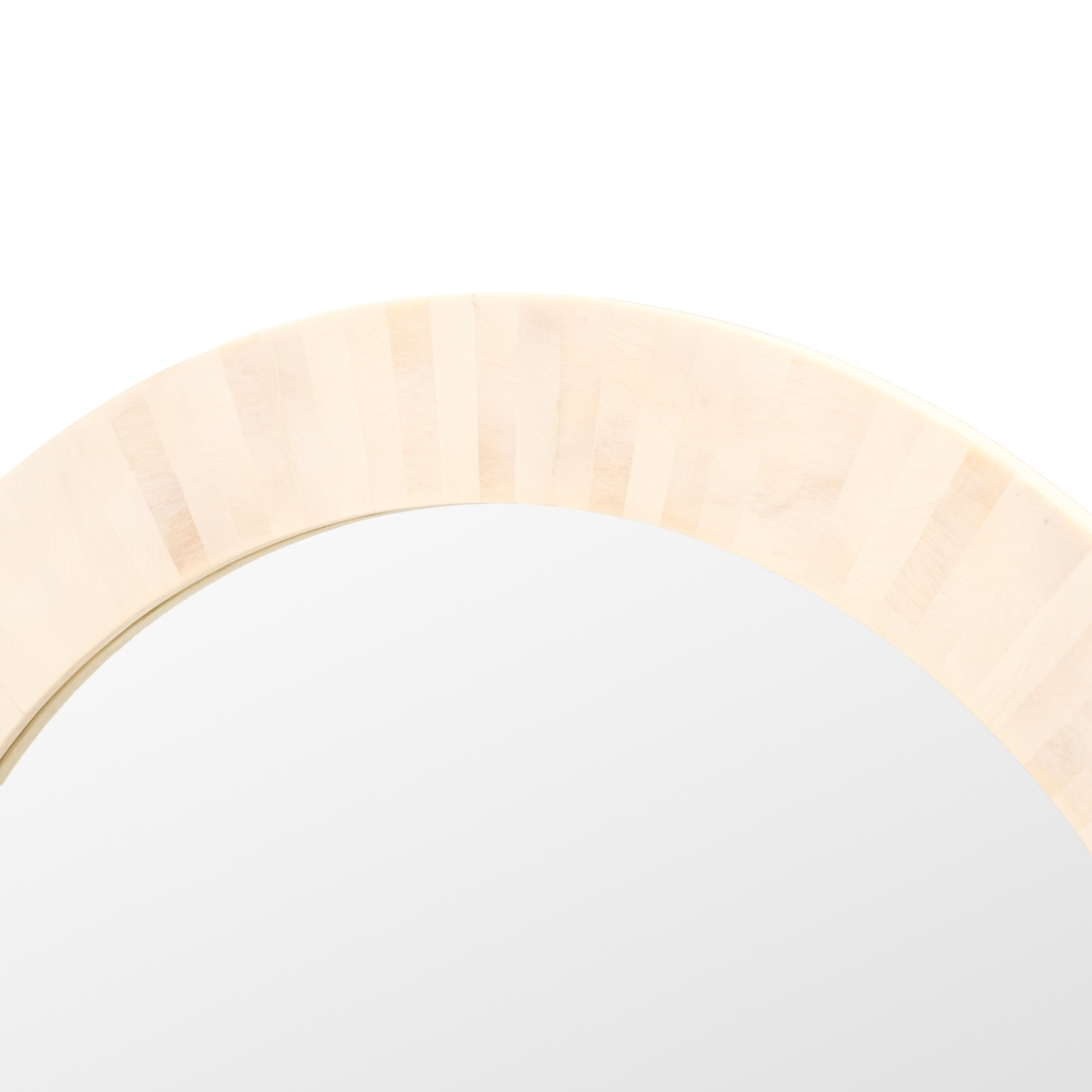 Sabi, 29.1" Mirror - Antique Ivory/Faux Bone - Image 2