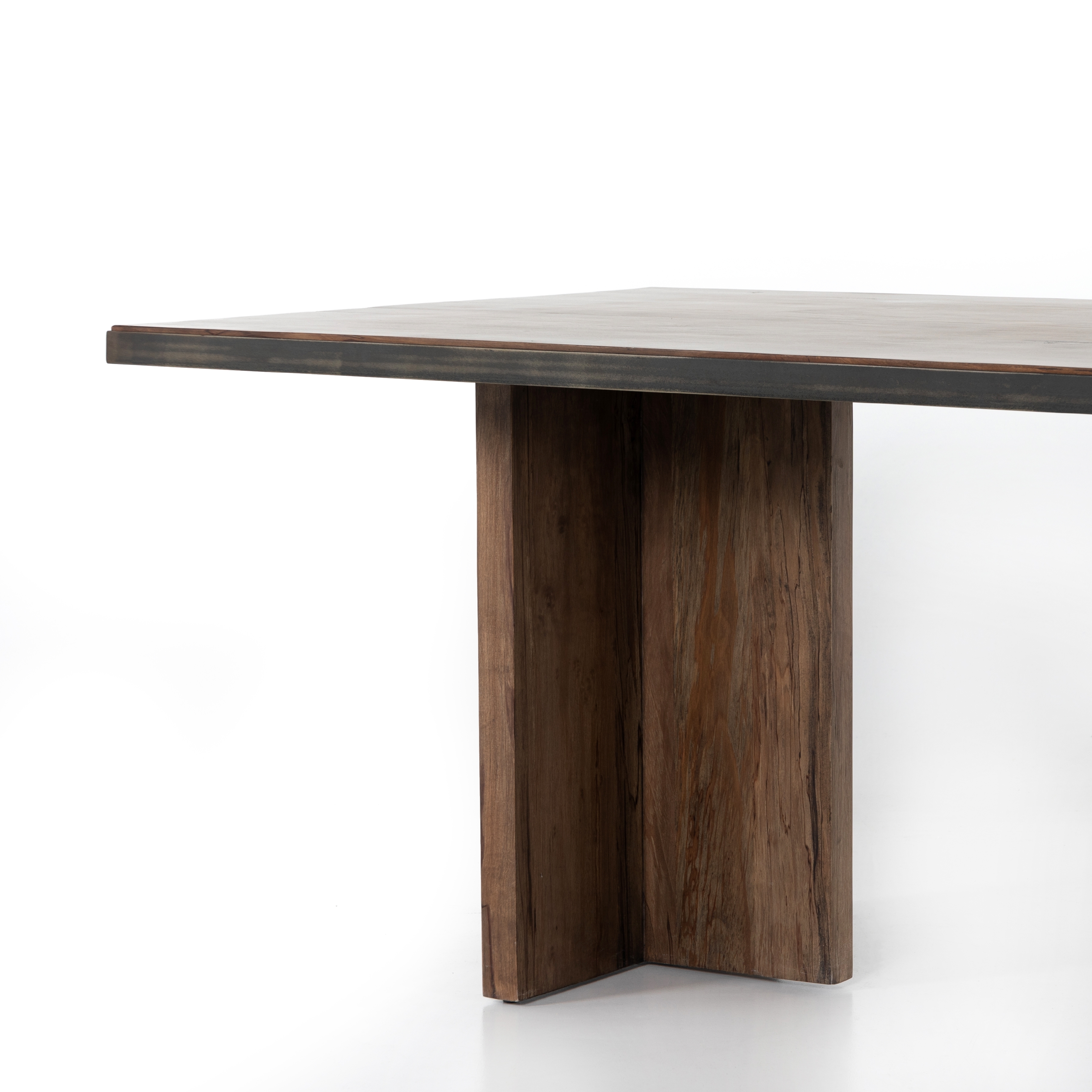 Cross Dining Table-Dark Spalted - Image 10