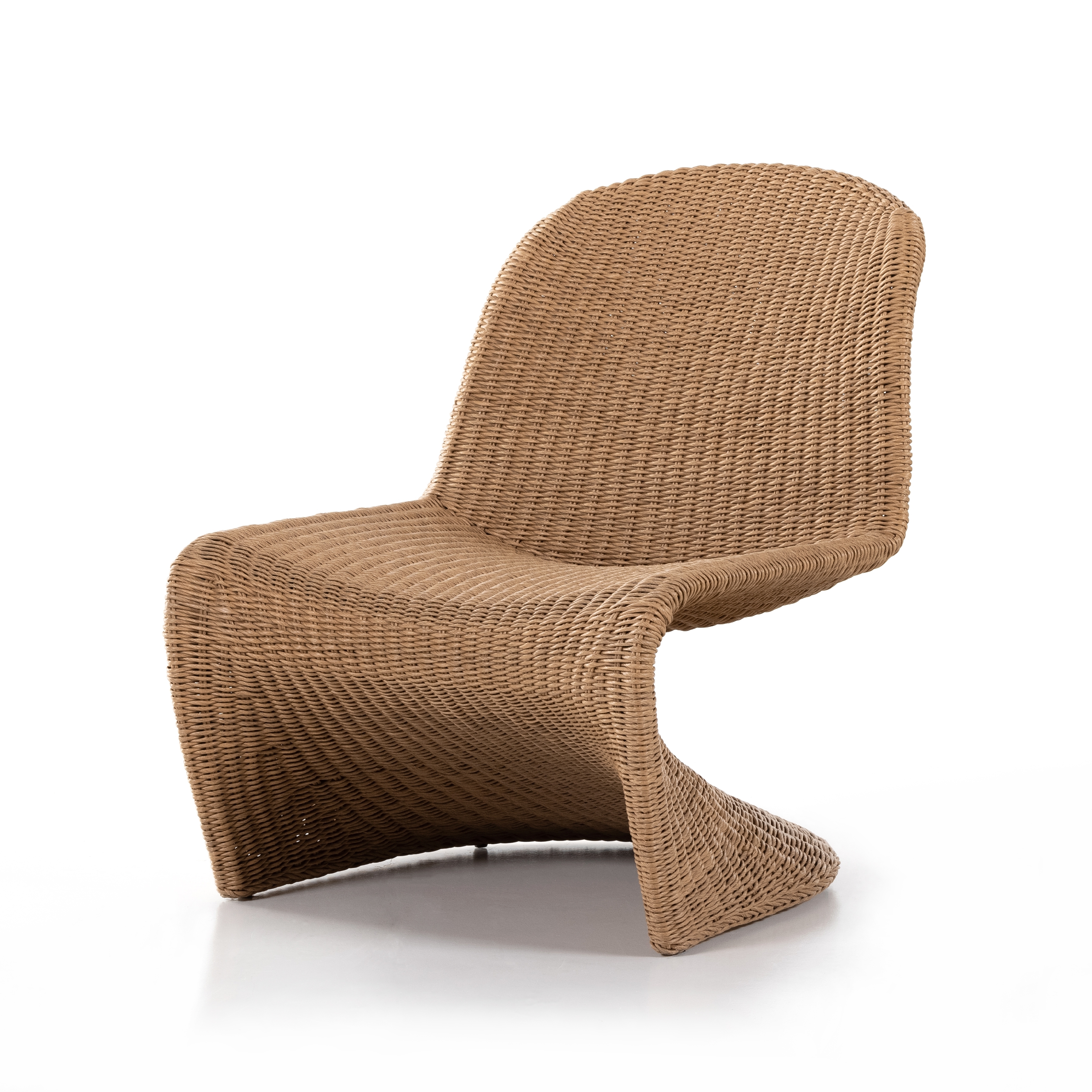 Portia Outdoor Occasional Chair-Vntg Nat - Image 0