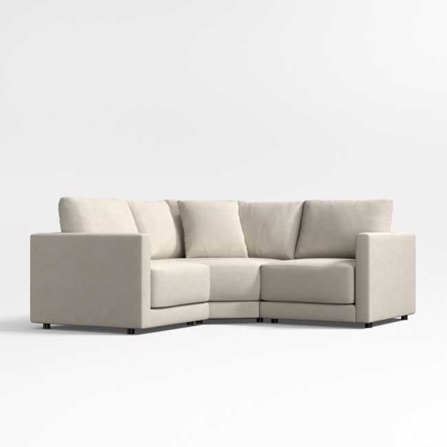 Gather 3-Piece Wedge Sectional Sofa - Image 0