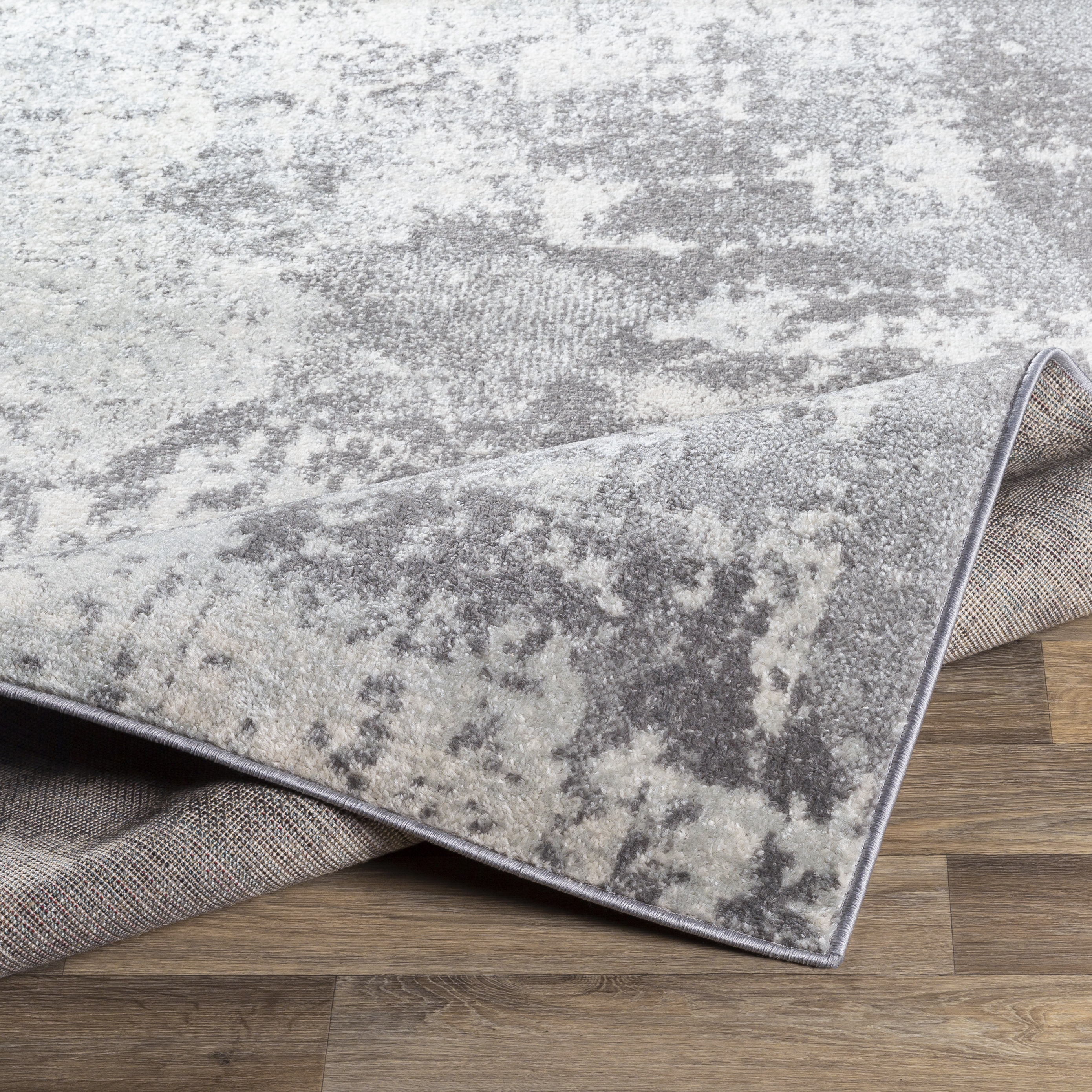 Chester Rug, 7'10" x 10'3", Gray - Image 3