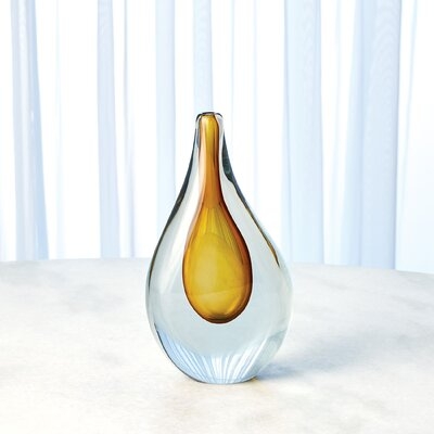 Amber 11'' Glass Table Vase - Image 0