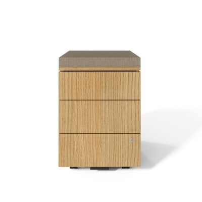 Gemma Pedestal 3-Drawer Vertical Filing Cabinet - Image 0