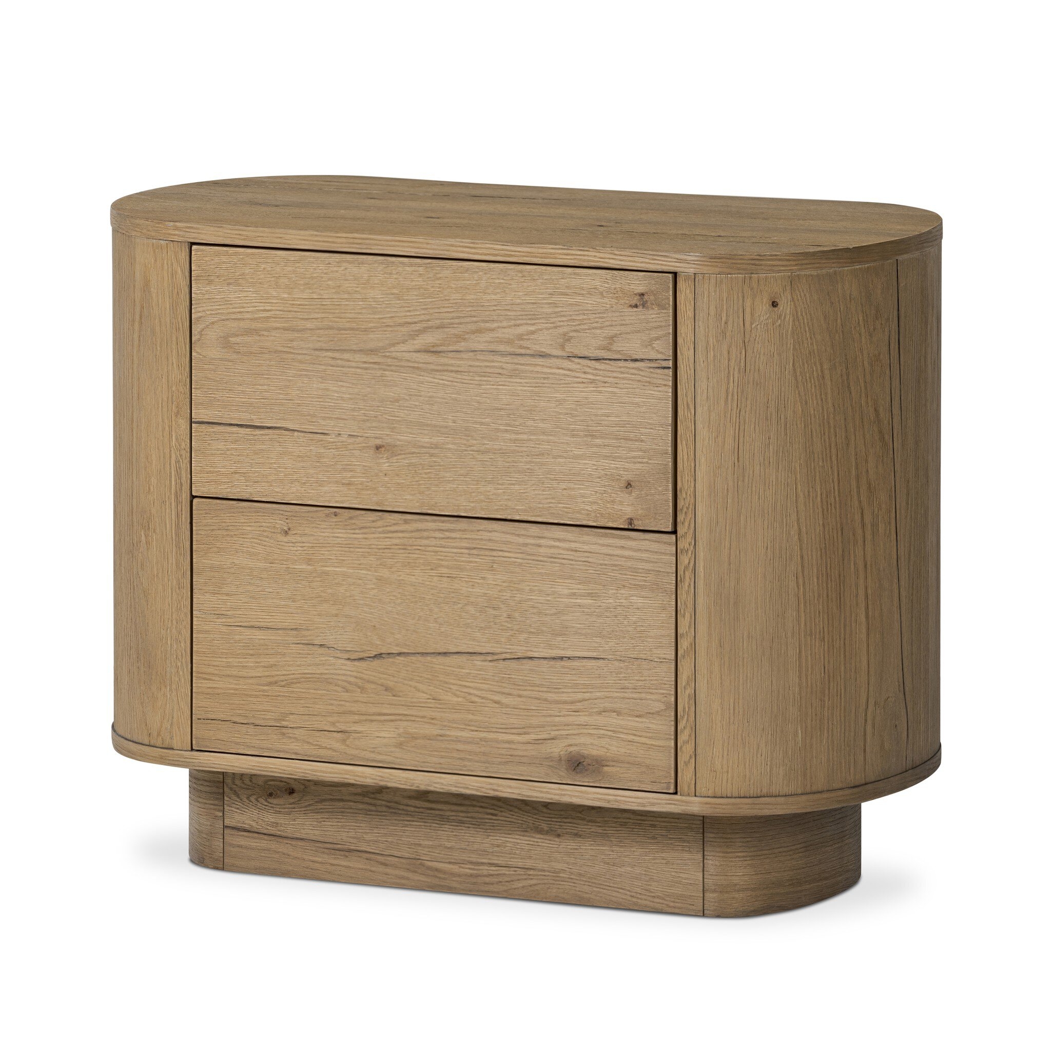 Paden Nightstand - Worn Oak Veneer - Image 1