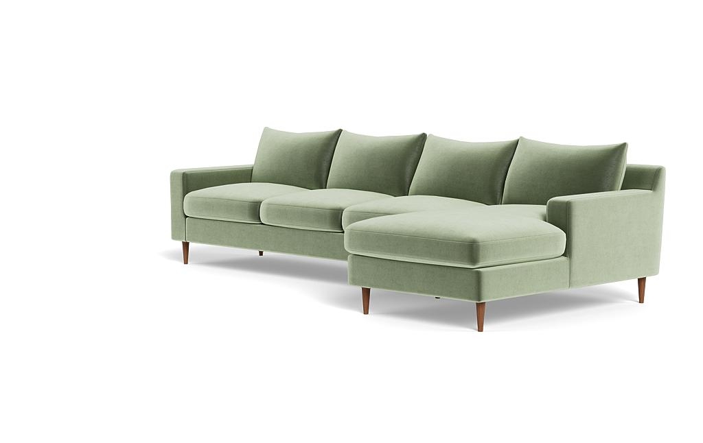 Sloan 4-Seat Right Chaise Sectional - Image 2