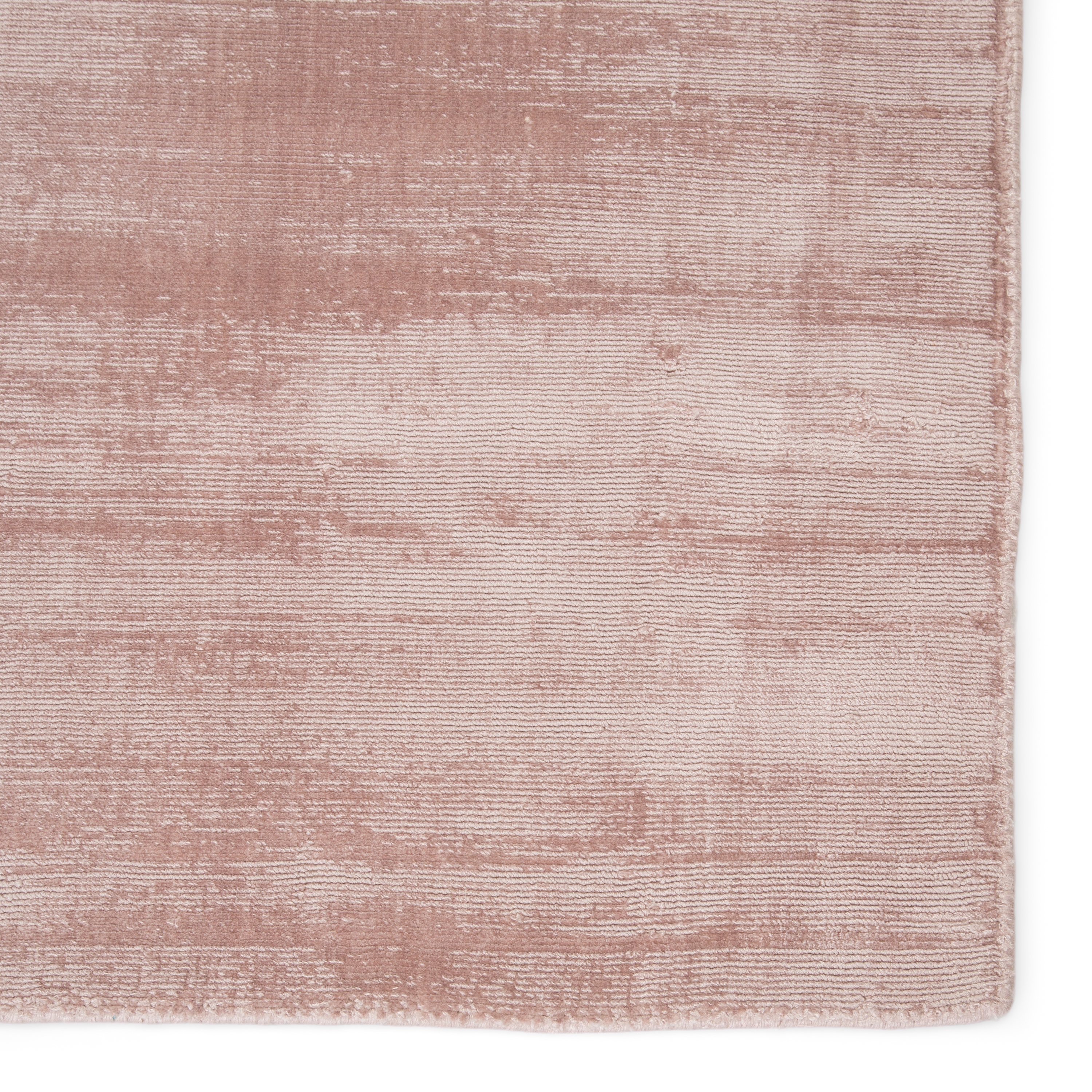 Yasmin Handmade Solid Pink Area Rug (5' X 8') - Image 3