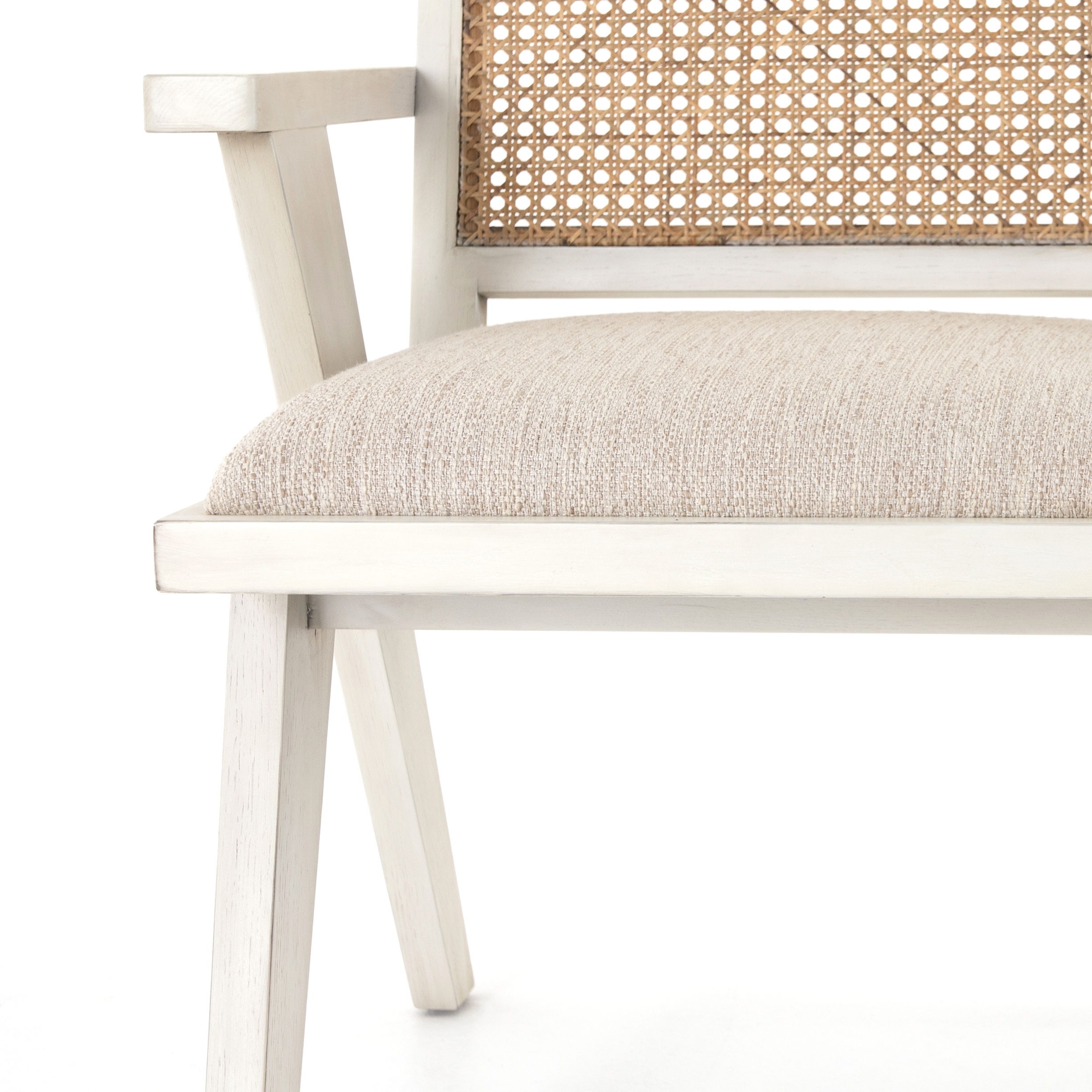 Flora Dining Chair-Distressed Cream - Image 11