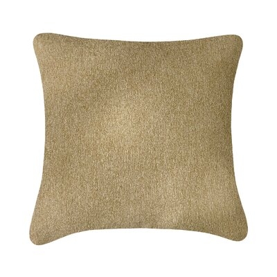 Amy-Jade Sand Luxury Square Pillow Cover - Image 0