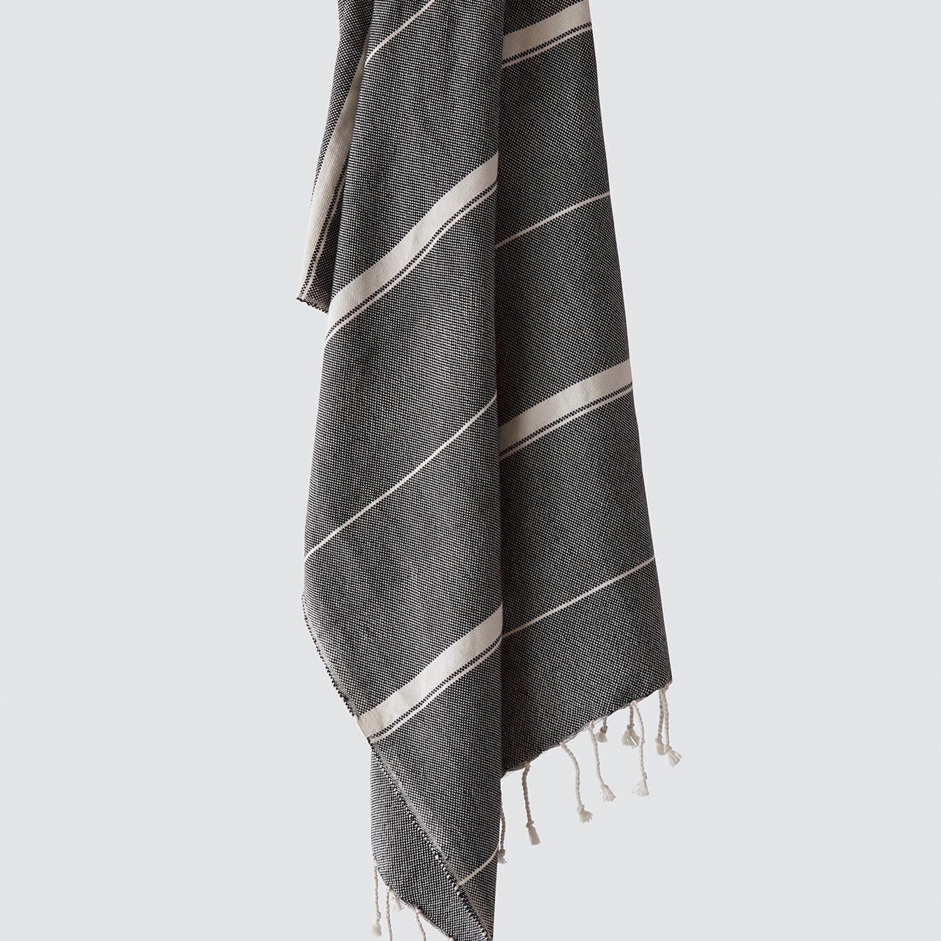 The Citizenry Marrakech Spa 2 Bath Towels | Black - Image 0