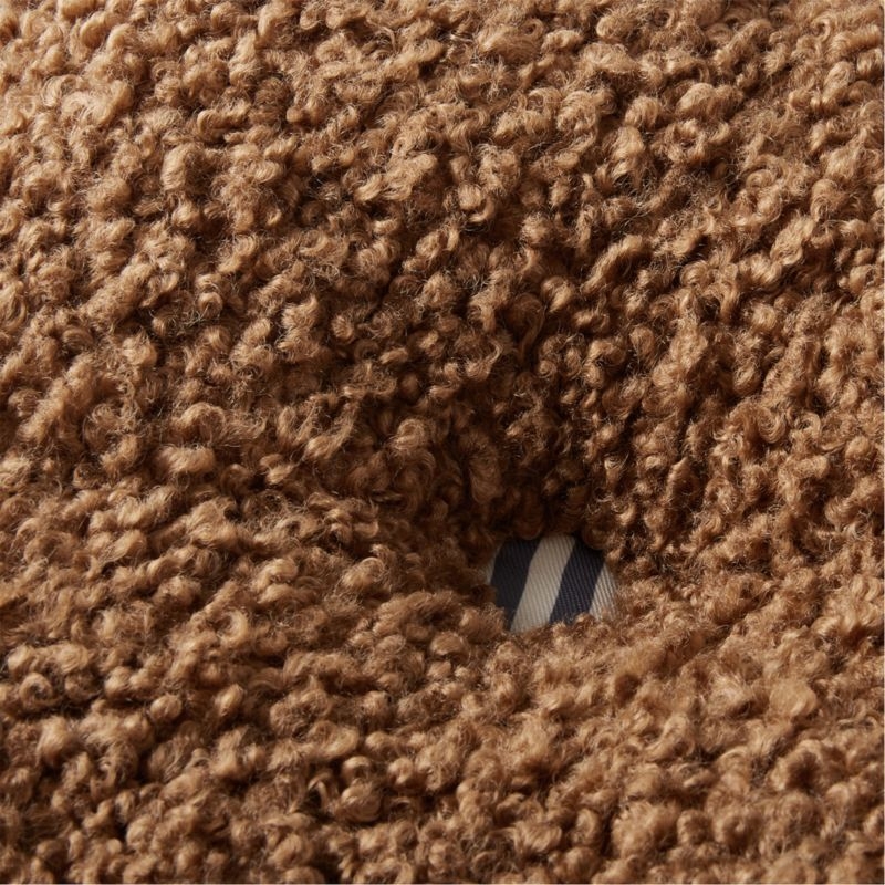 Tucker Sherpa Lumbar Kids Throw Pillow by Jeremiah Brent - Image 5