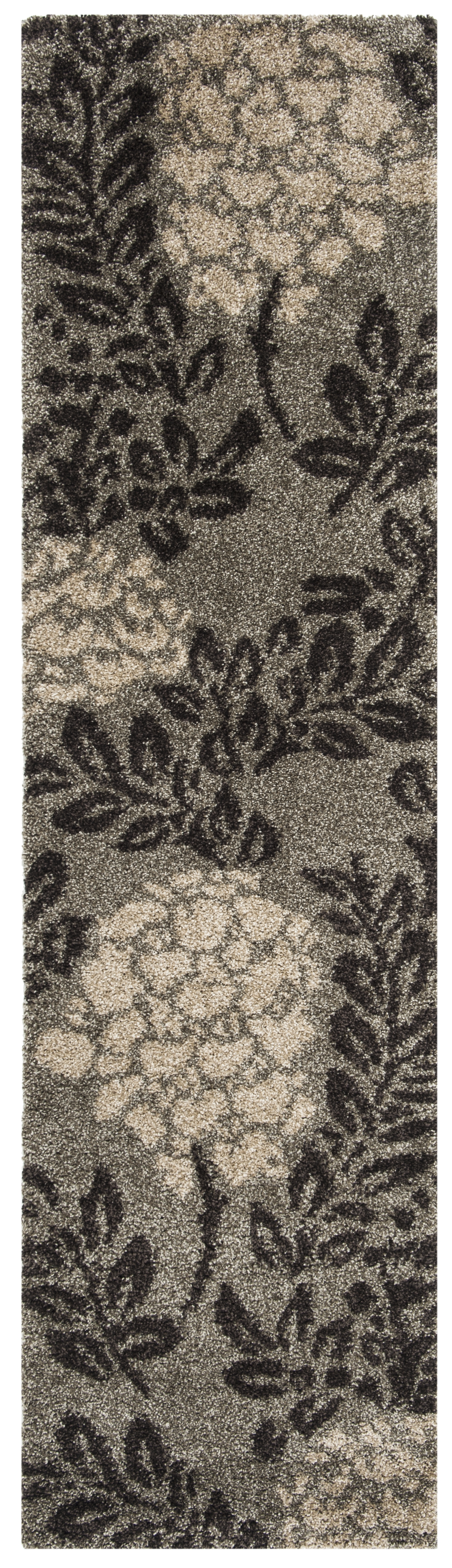 Arlo Home Woven Area Rug, SG456-7928, Smoke/Dark Brown,  2' 3" X 8' - Image 0