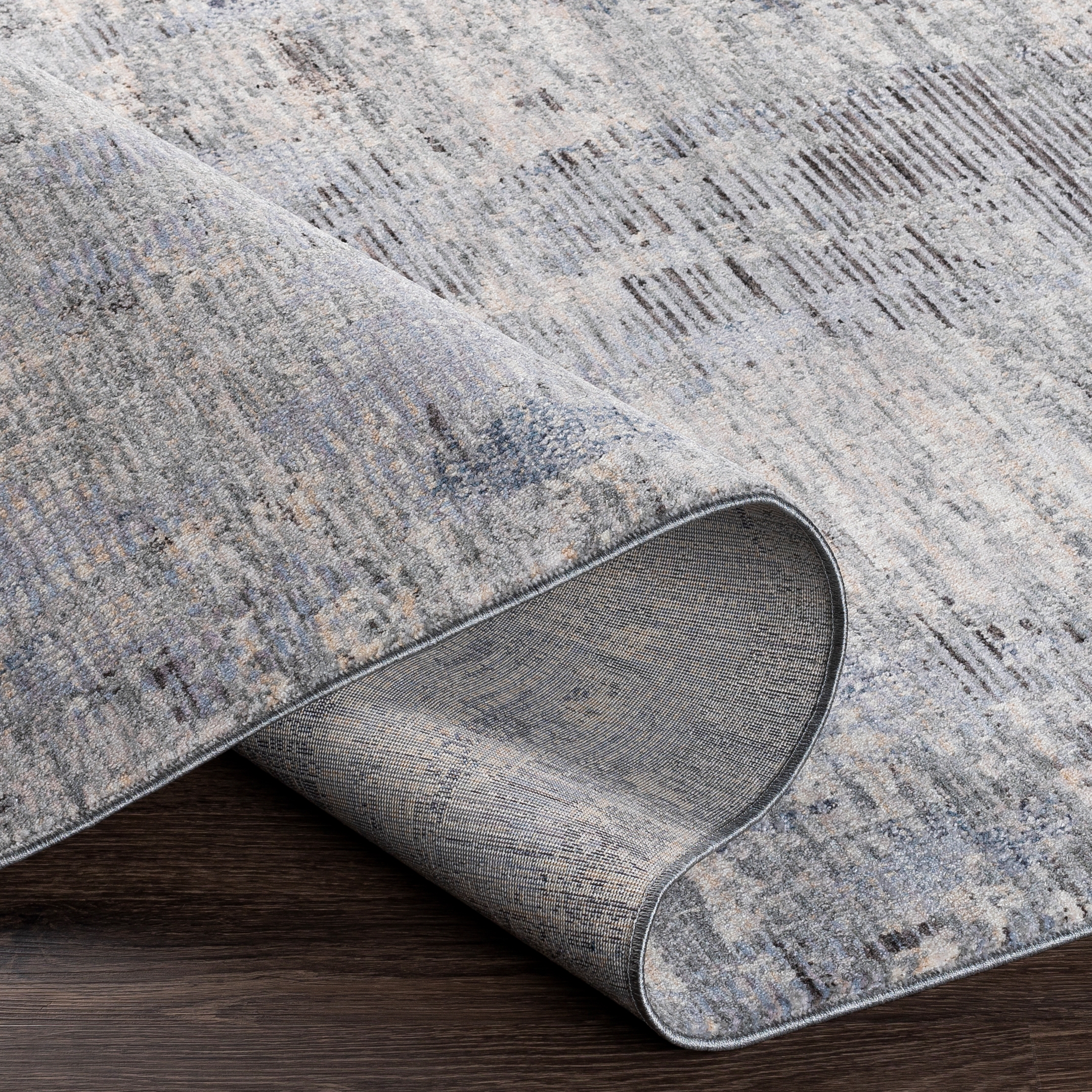 Presidential Gray Indoor 7'10" x 10' Machine Woven Rug - Image 4