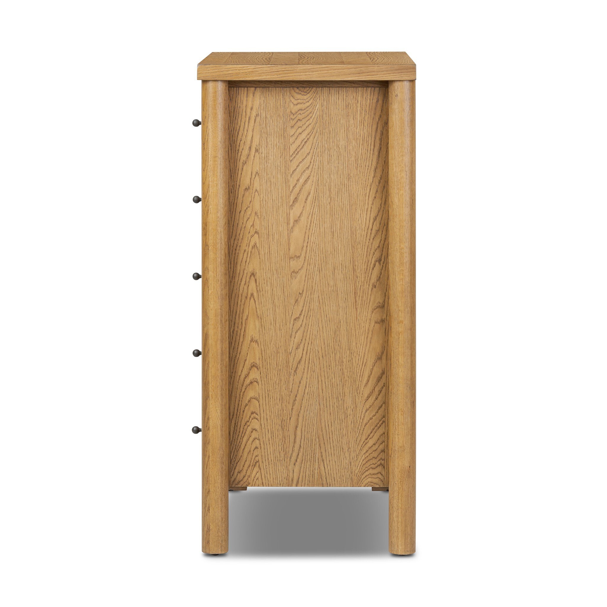 Roark Tall Dresser - Amber Oak - Image 2