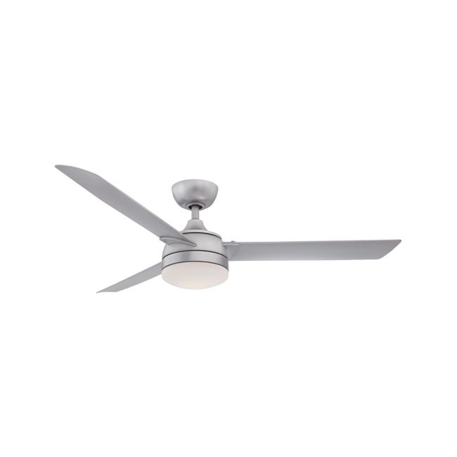 Fanimation Xeno 56" Silver Indoor/Outdoor Ceiling Fan with LED Light - Image 0