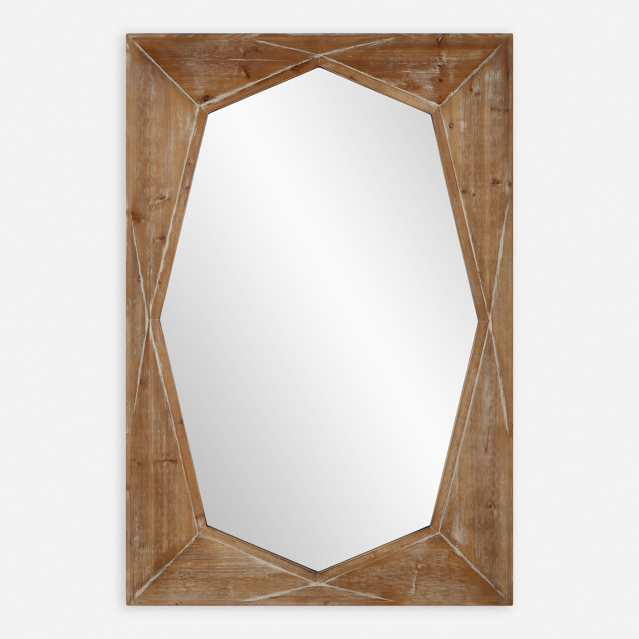 Marquise Natural Wood Mirror - Image 0
