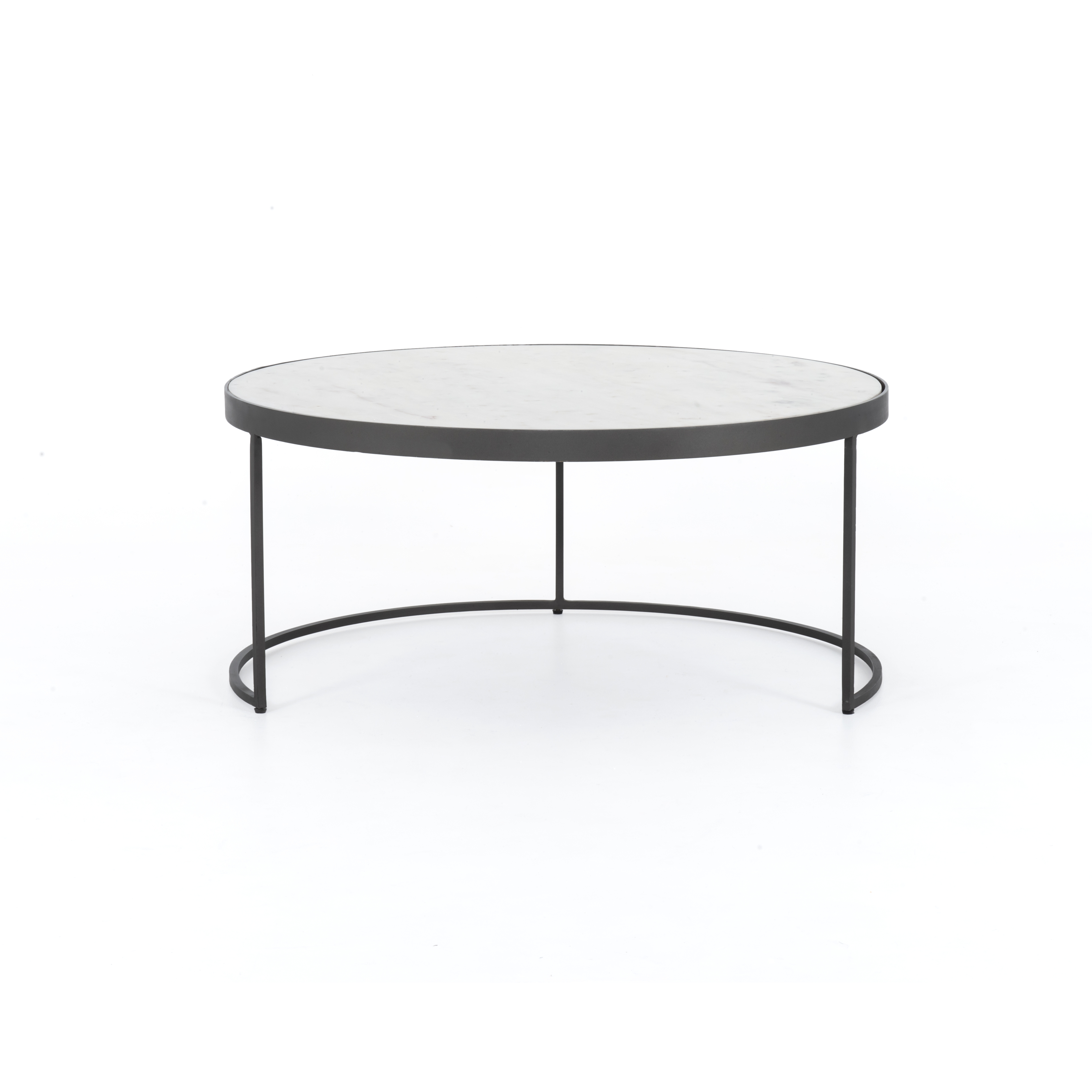 Evelyn Round Nesting Coffee Table - Image 2