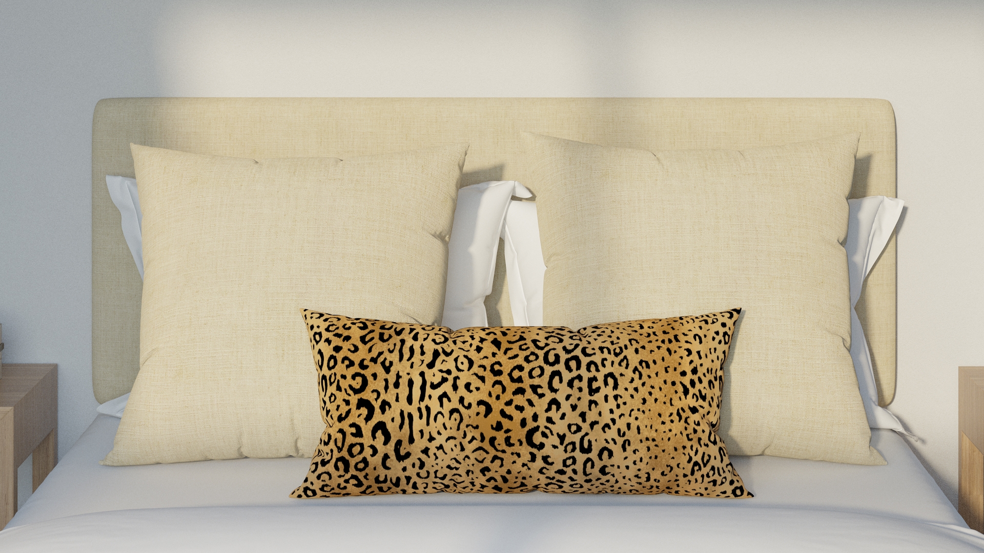 Throw Pillow 14" x 30", Leopard, 14" x 30" - Image 2