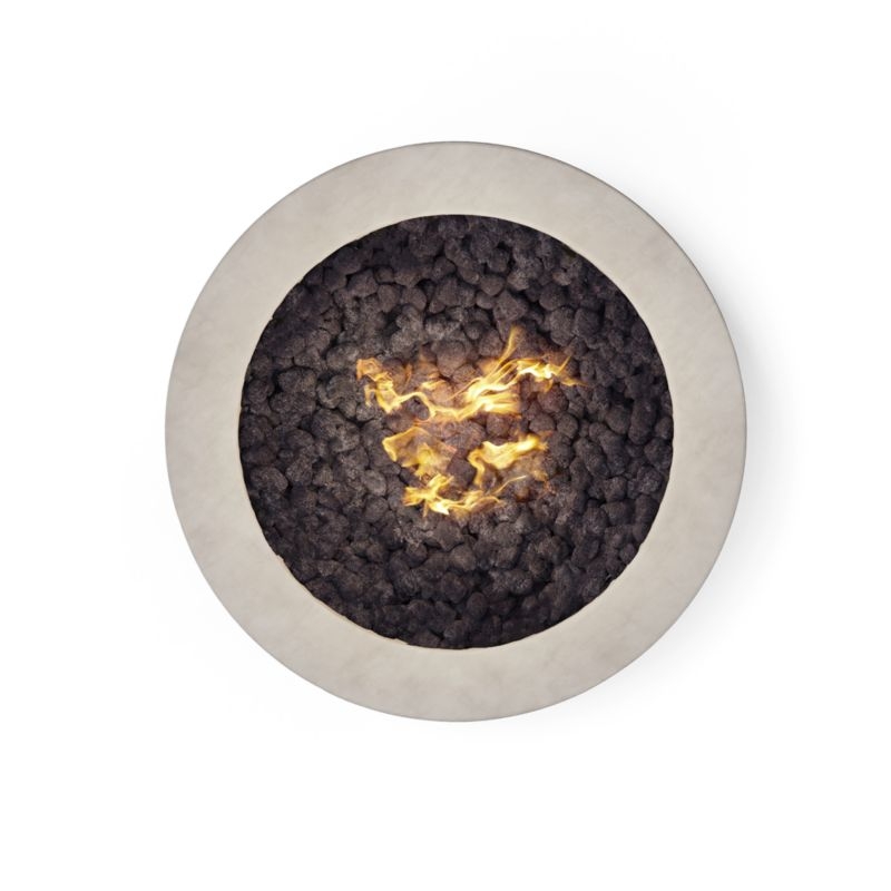 Neighbor ™ Coupe Round Stone Liquid Propane Fire Table - Image 3